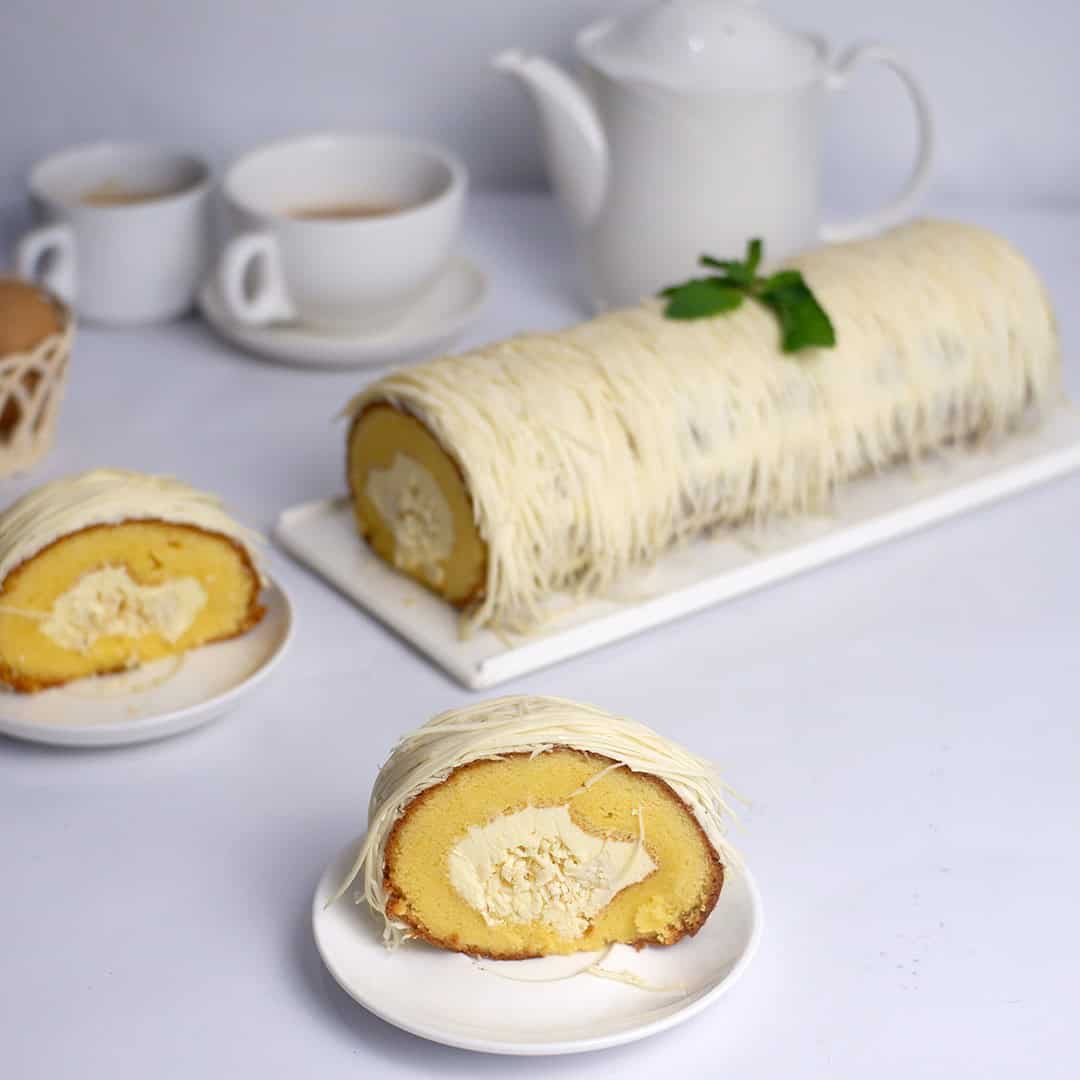 Roll Cake Medan Keju